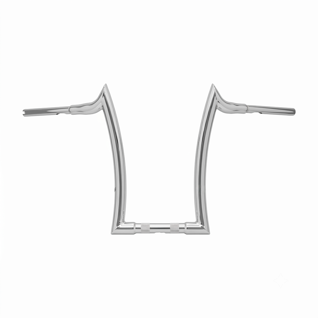 Wings Custom Diablo Curve Brutale 1-1/2" Handlebars - Road King 00-24 - Polished Stainless Steel