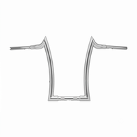 Wings Custom Diablo Curve Brutale 1-1/2" Handlebars - Road King 00-24 - Polished Stainless Steel