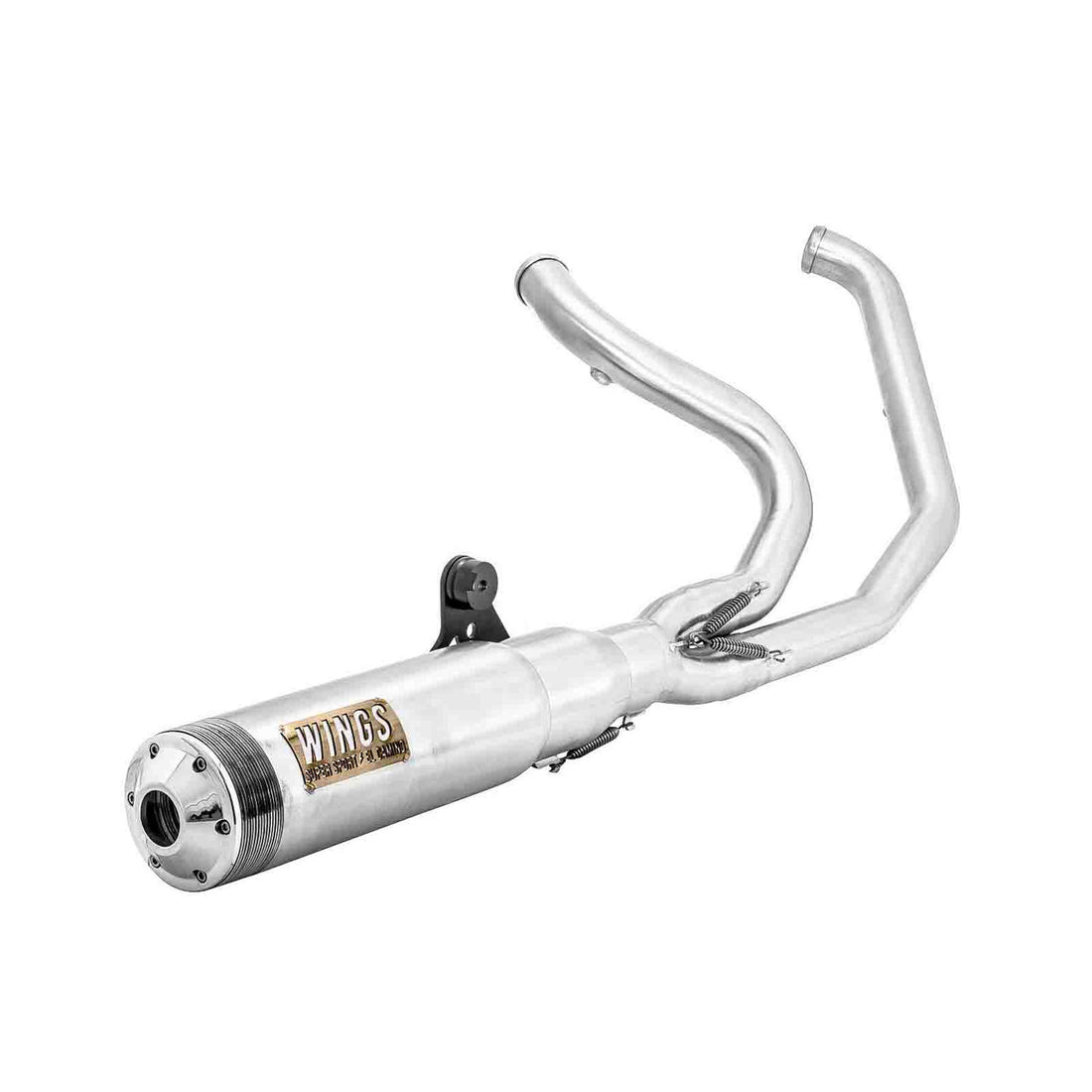 Wings Custom Super Sport Exhaust by Wings & El Camino - Softail M8 18-26