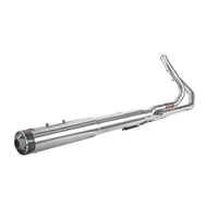 Wings Custom Super Sport Exhaust by Wings & El Camino - Touring Twin Cam 10-16 - Brushed Stainless Steel