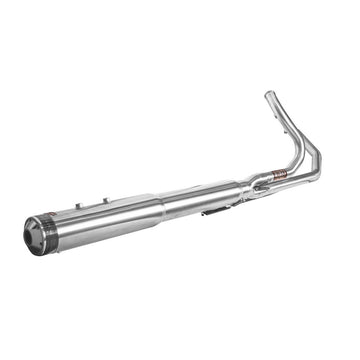 Wings Custom Super Sport Exhaust by Wings & El Camino - Touring Twin Cam 10-16 - Brushed Stainless Steel