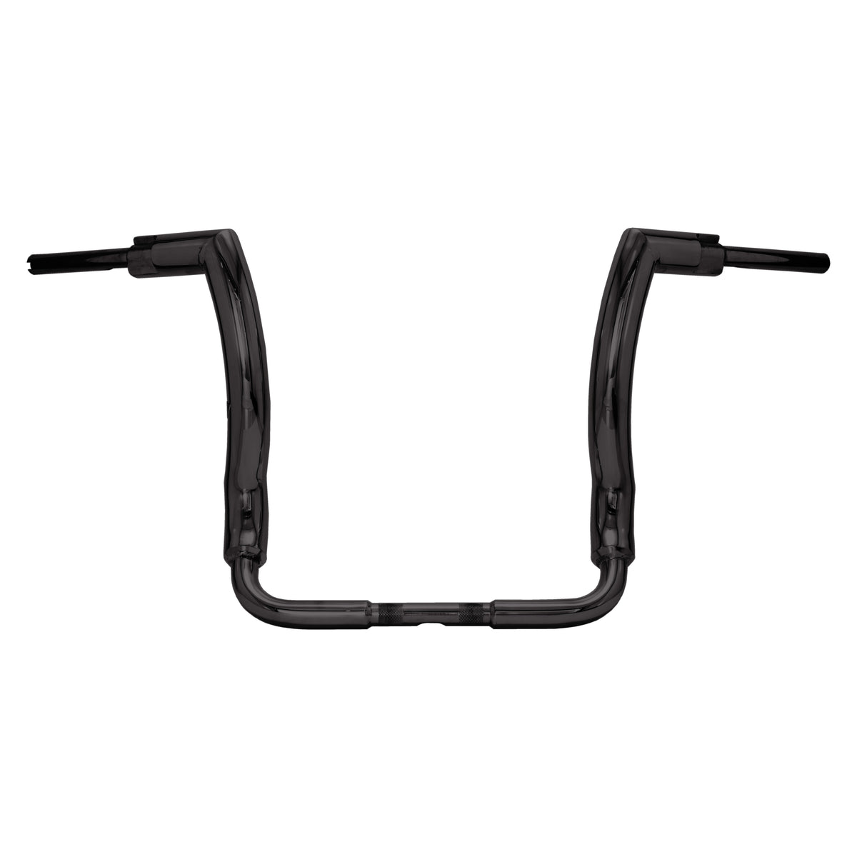 Wings Custom Front King Rhino 2" Handlebar Kit with Cables - Electra Glide 08-13 & 21-24 (Cable Clutch) - Gloss Black / Matte Black