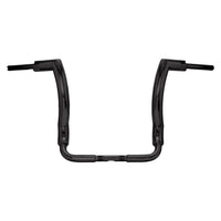 Wings Custom Front King Rhino 2" Handlebar Kit with Cables - Electra Glide 08-13 & 21-24 (Cable Clutch) - Gloss Black / Matte Black