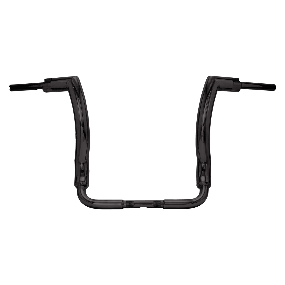 Wings Custom Front King Rhino 2" Handlebar Kit with Cables & Wiring - Street Glide 14-20 (Hydraulic Clutch) - Gloss Black / Matte Black