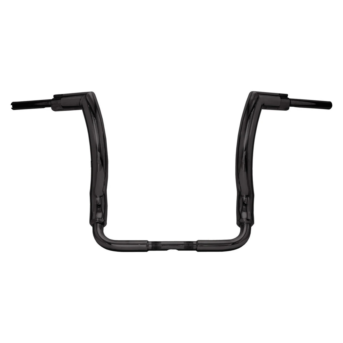Wings Custom Front King Rhino 2" Handlebar Kit with Cables - Ultra Limited / Ultra Classic 20-24 (Cable Clutch) - Gloss Black / Matte Black