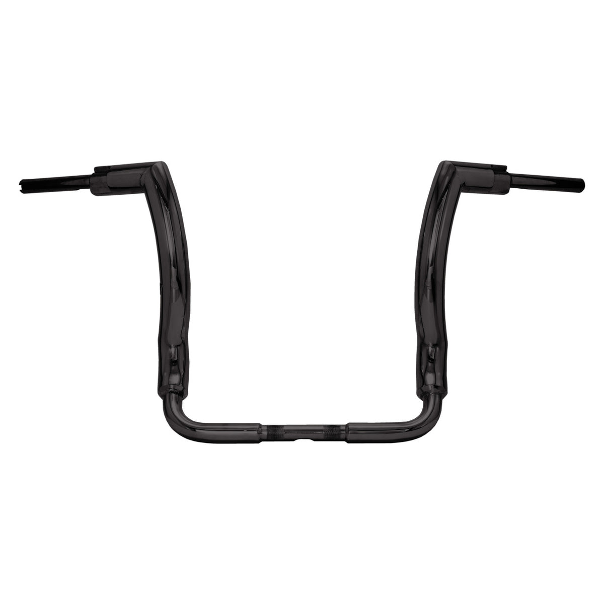 Wings Custom Front King Rhino 2" Handlebar Kit with Cables - Street Glide 08-13 & 21-25 (Cable Clutch) - Gloss Black / Matte Black