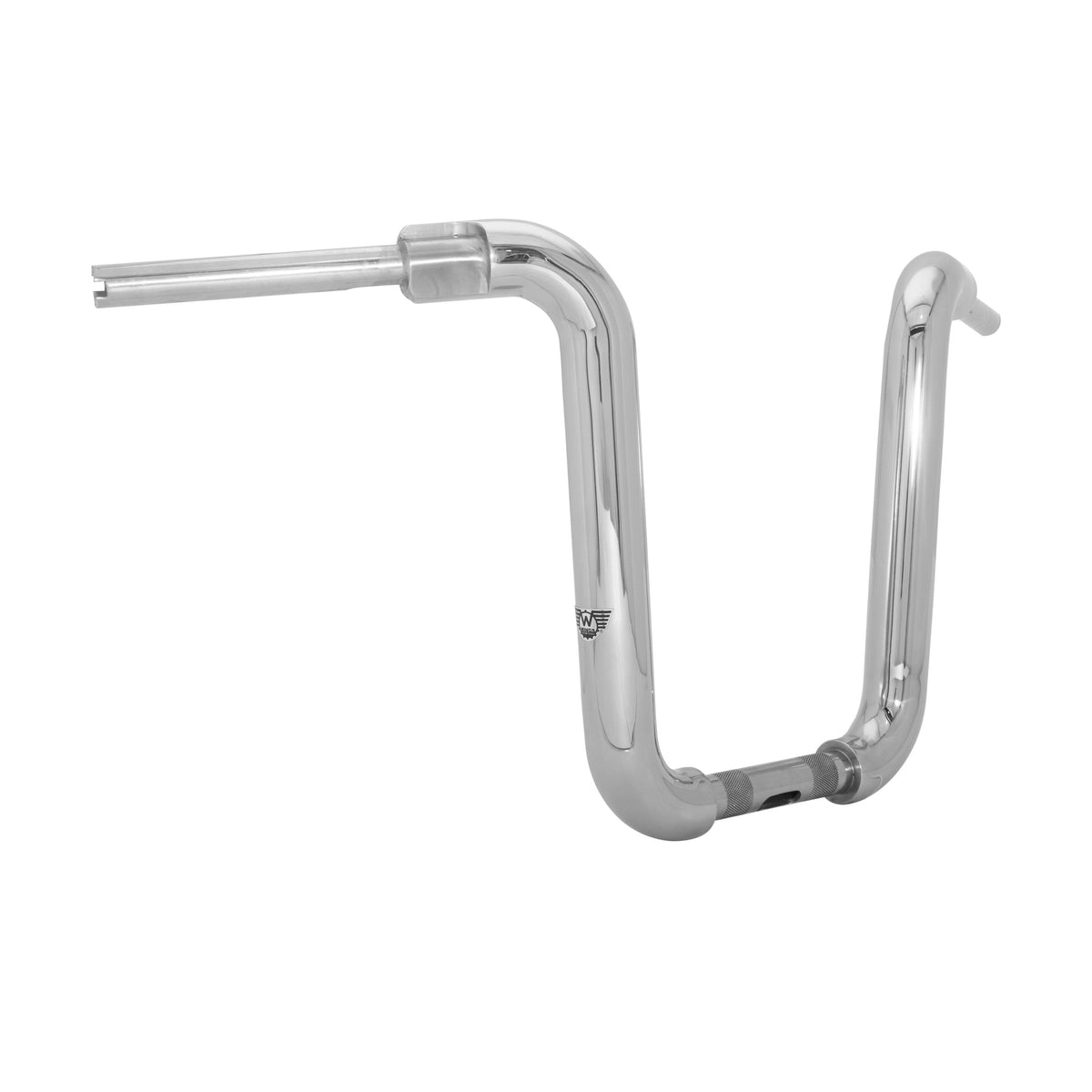 Wings Custom Ape Classic Rhino 2" Handlebar Kit with Cables & Wiring - Softail 11-15 (Cable Throttle) - Polished Stainless Steel