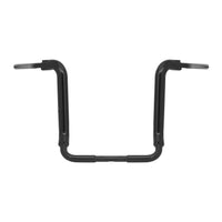 Wings Custom Ape Classic Rhino 2" Handlebar Kit with Cables - Ultra Limited / Ultra Classic 20-24 (Cable Clutch) - Gloss Black / Matte Black