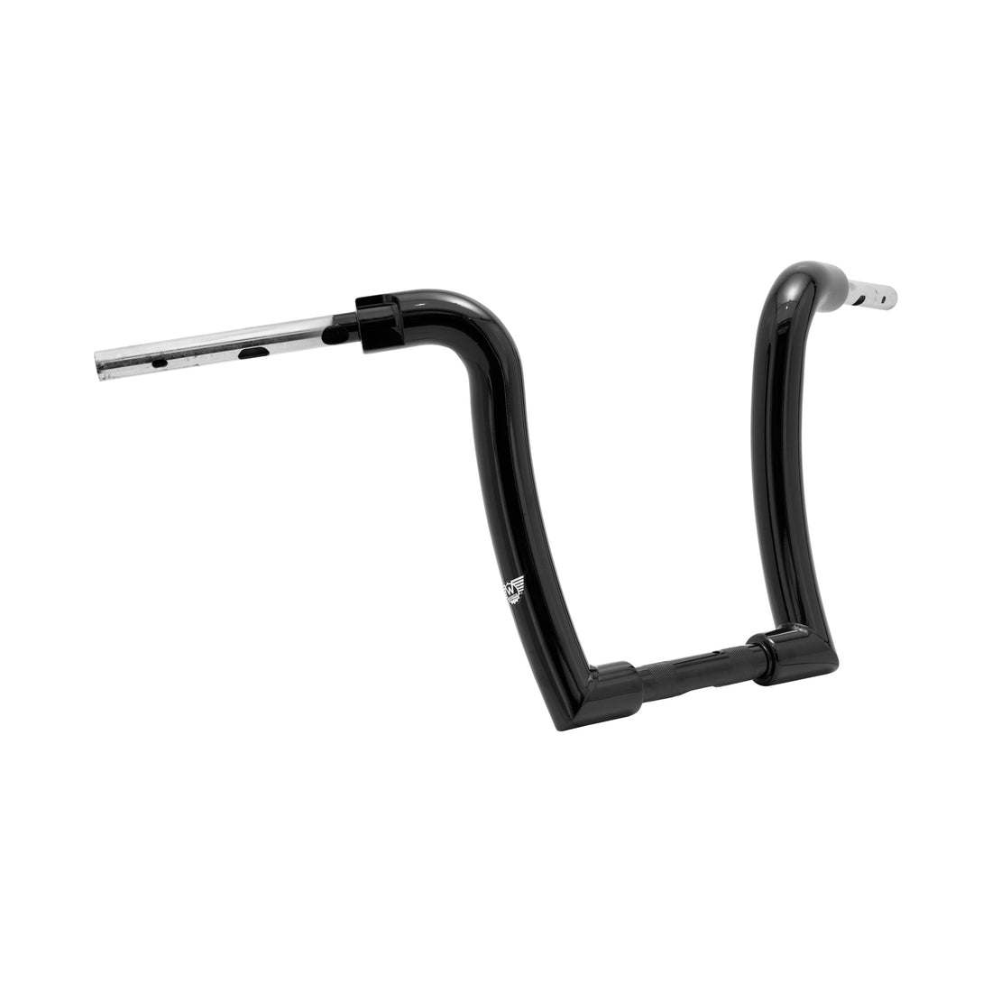 Wings Custom Ape Curve Rhino 2" Handlebars - Road Glide 00-26 - Gloss Black / Matte Black