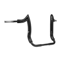 Wings Custom Front Diablo Rhino 2" Handlebars - Street Glide 09-25 - Gloss Black / Matte Black
