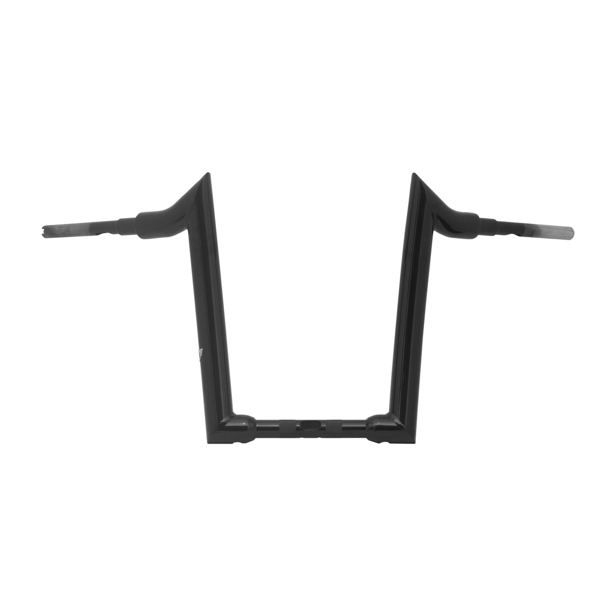Wings Custom Diablo Curve Rhino 2" Handlebar Kit with Cables & Wiring - Road Glide 21-26 (Cable Clutch) - Gloss Black / Matte Black / Polished Stainless Steel