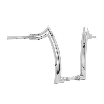 Wings Custom Front Diablo Rhino 2" Handlebars - Road Glide 00-26 - Polished Stainless Steel