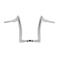 Wings Custom Front Diablo Rhino 2" Handlebar Kit with Cables - Road Glide 08-13 & 21-26 (Cable Clutch) - Polished Stainless Steel