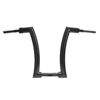 Wings Custom King Rhino 2" Handlebars - Fat Boy 00-26 - Gloss Black / Matte Black