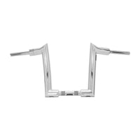 Wings Custom Mad Dogger Curve Rhino 2" Handlebar Kit with Cables & Wiring - Softail Slim 12-15 (Cable Throttle) - Polished Stainless Steel
