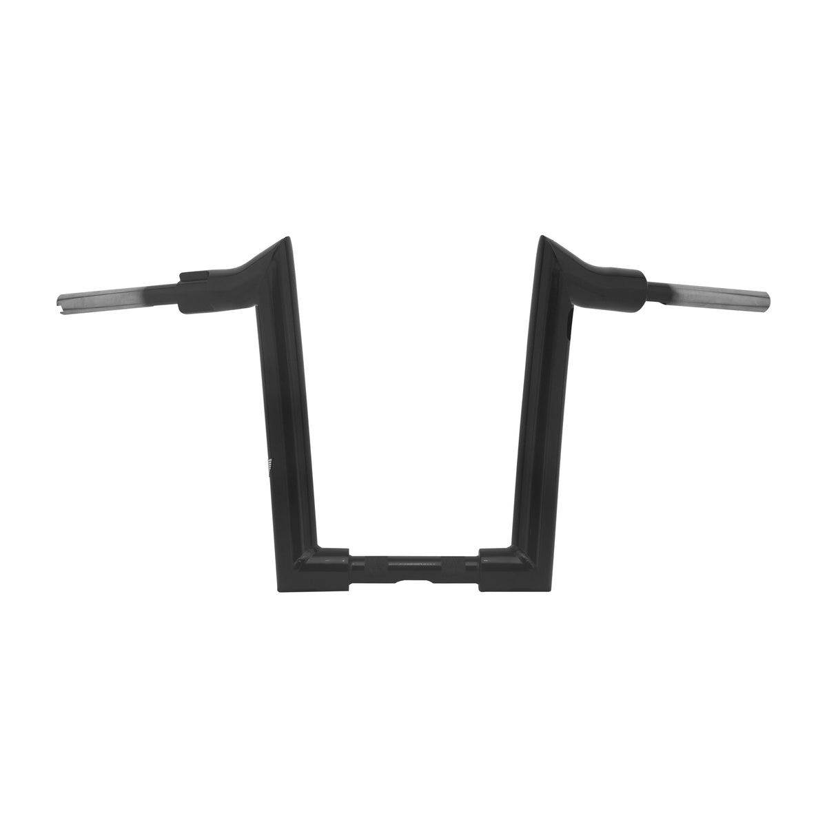 Wings Custom Mad Dogger Curve Rhino 2" Handlebars - Road Glide 00-26 - Gloss Black / Matte Black