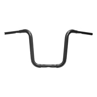 Wings Custom Ape Hanger Classic Brutale 1-1/2" Handlebars - Softail Custom 07-10 - Gloss Black / Matte Black