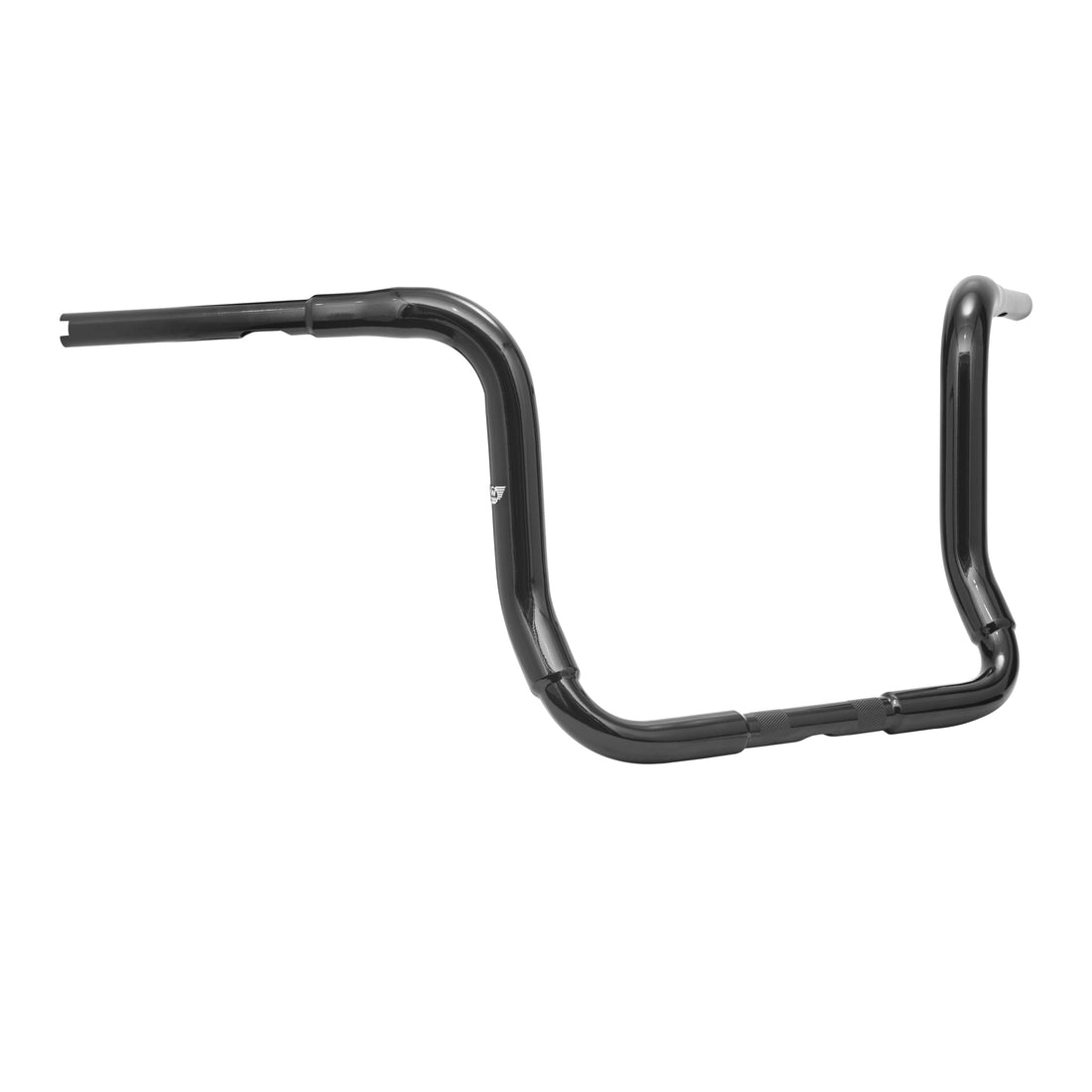 Wings Custom Ape Hanger Classic Brutale 1-1/2" Handlebars - Street Glide 06-26 - Gloss Black / Matte Black