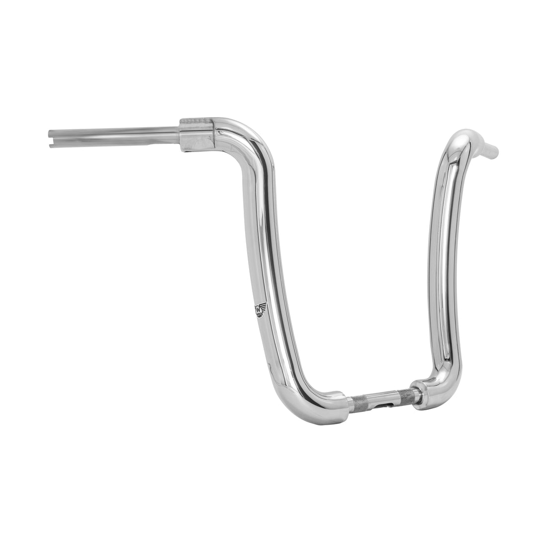 Wings Custom Ape Curve Rhino 2" Handlebars - Softail Custom 07-10 - Polished Stainless Steel