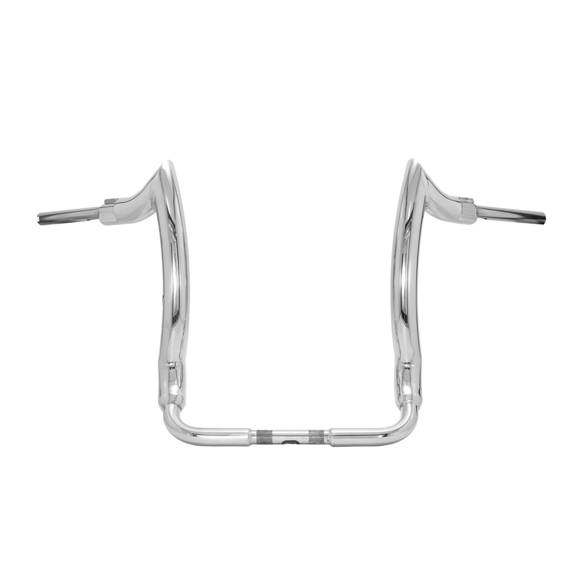 Wings Custom Front Diablo Rhino 2" Handlebar Kit with Cables - Ultra Limited / Ultra Classic 20-24 (Cable Clutch) - Polished Stainless Steel