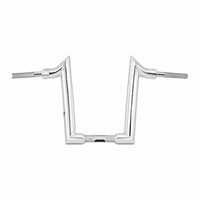 Wings Custom Diablo Curve Rhino 2" Handlebar Kit with Cables & Wiring - Softail 16-26 (E-Throttle) - Polished Stainless Steel