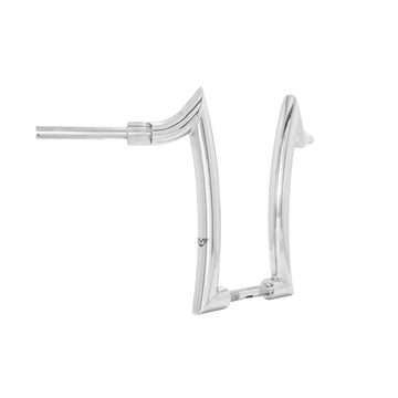 Wings Custom Diablo Rhino 2" Handlebars - Softail Standard 00-11 & 21-24 - Polished Stainless Steel