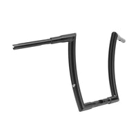 Wings Custom King Curve Brutale 1-1/2" Handlebars - Road Glide 00-26 - Gloss Black / Matte Black
