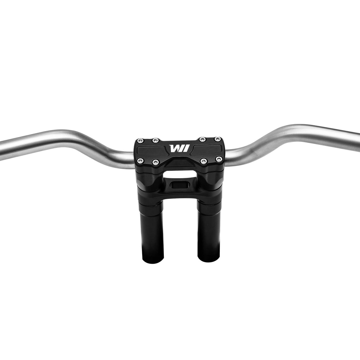 Wings Custom Flat Bar Slim 1" Handlebar & Hawk Grip Riser Kit - Road Glide 24-26