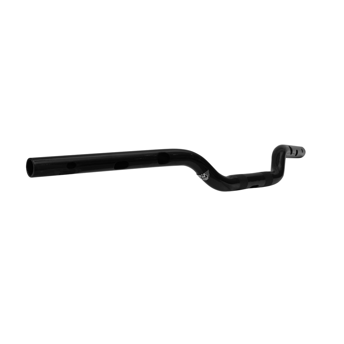 Wings Custom Flat Bar Slim 1" Handlebar, Hawk Grip Riser & Twin Hawk Speedometer Relocator Kit - Road Glide 18-24
