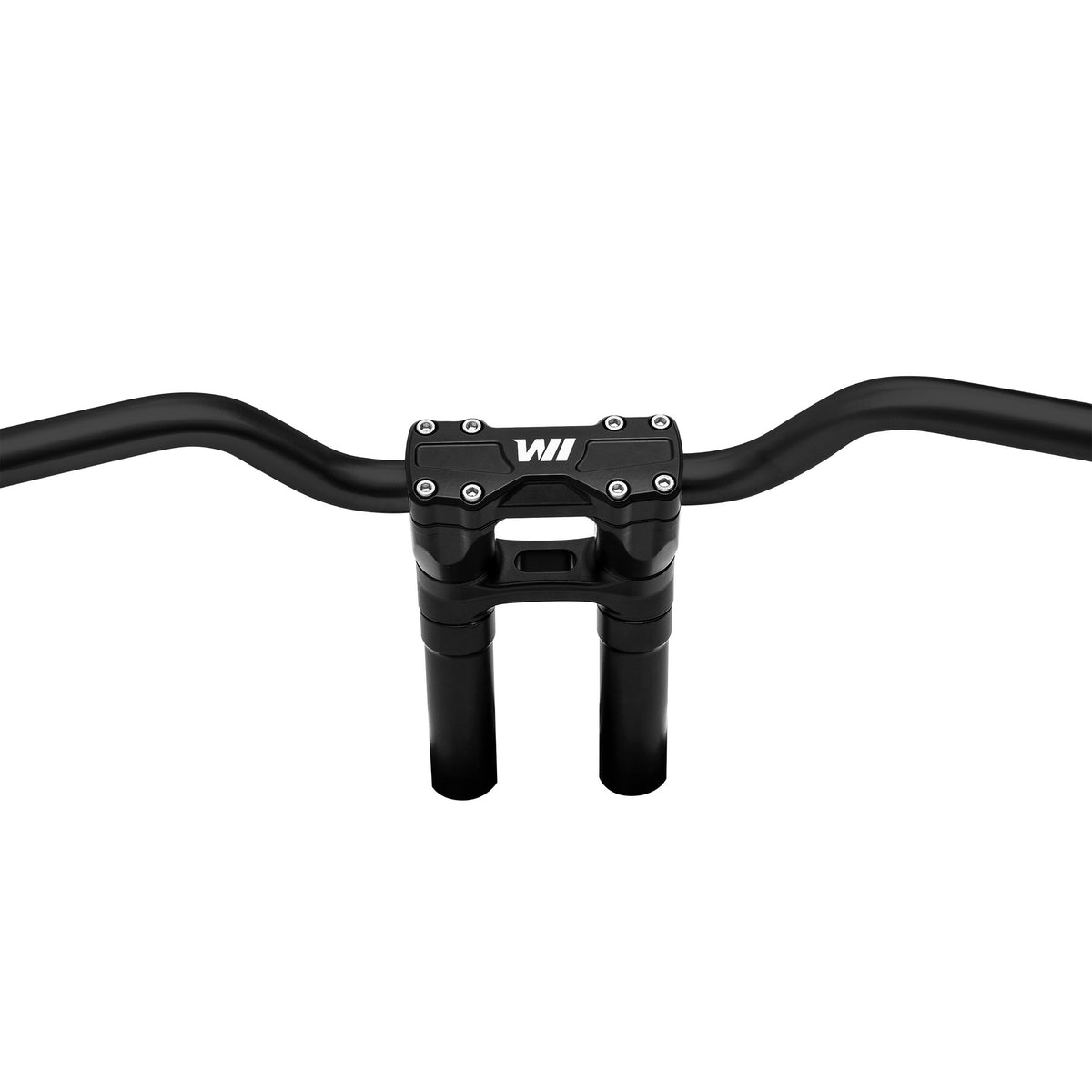 Wings Custom Flat Bar Slim 1" Handlebar & Hawk Grip Riser Kit - Road Glide 24-26
