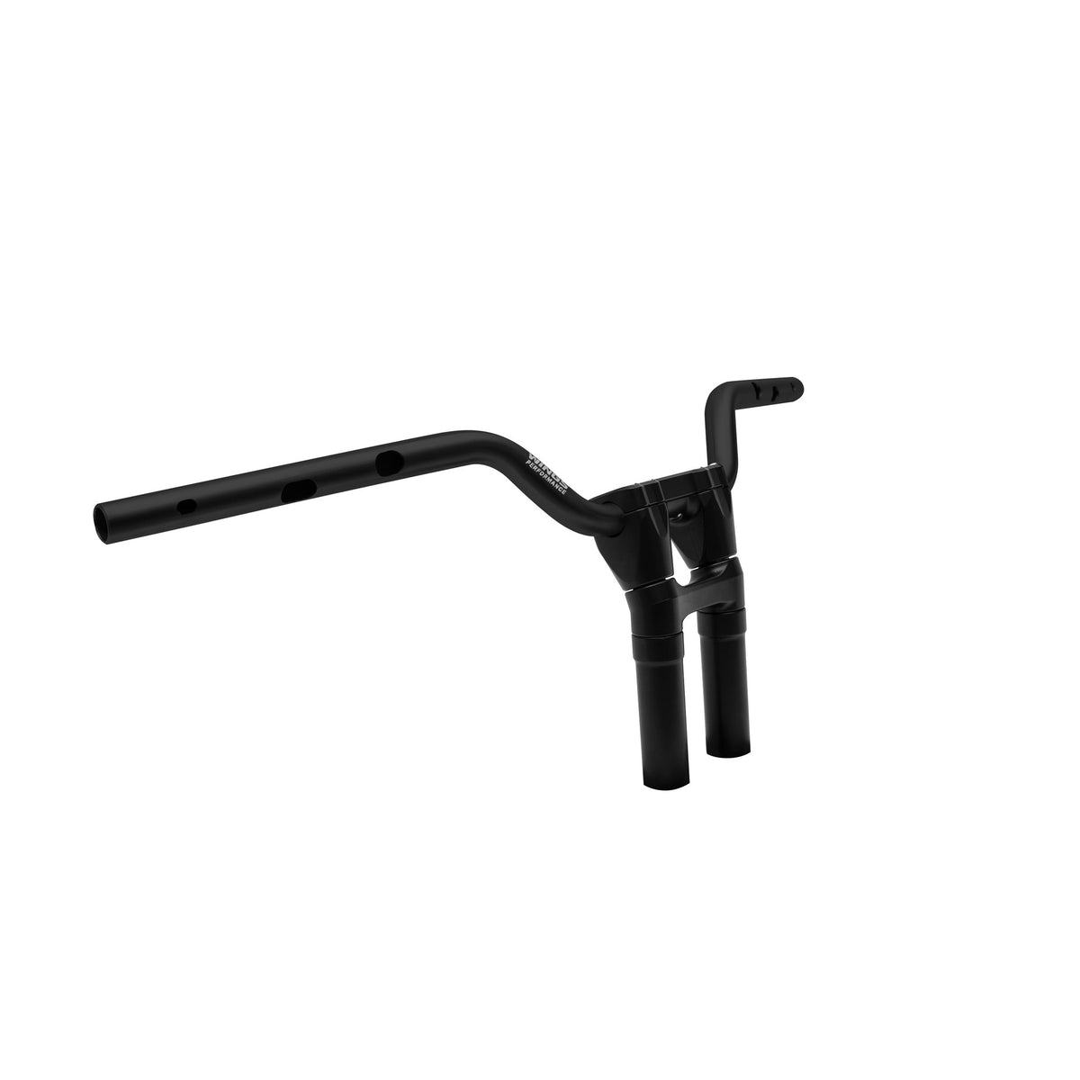Wings Custom Flat Bar Slim 1" Handlebar & Hawk Grip Riser Kit - Road Glide 24-26