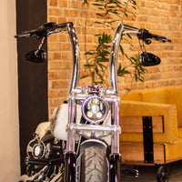 Wings Custom Front King Rhino 2" Handlebars - Breakout 13-26 - Polished Stainless Steel