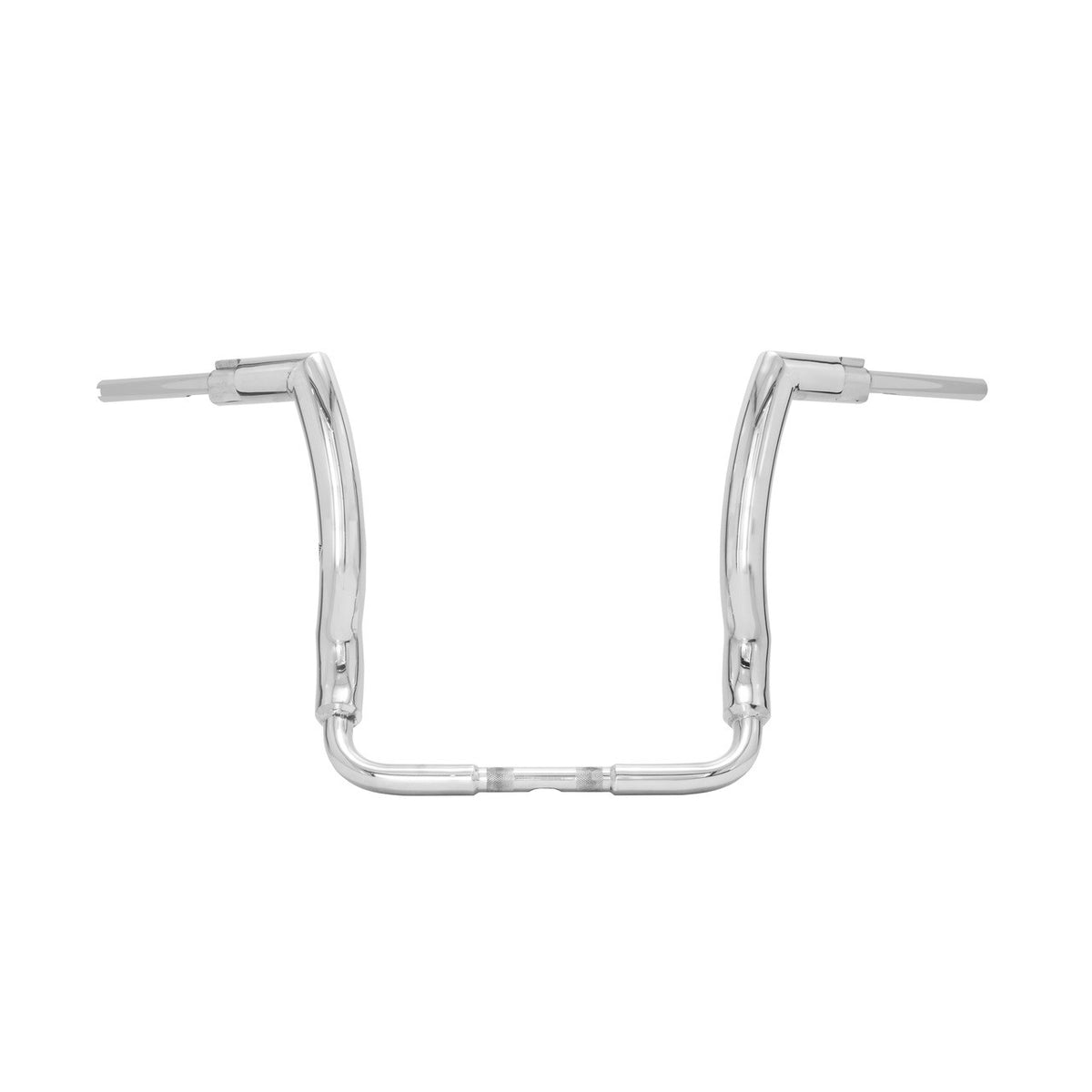 Wings Custom Front King Rhino 2" Handlebar Kit with Cables & Wiring - Street Glide 21-26 (Cable Clutch) - Polished Stainless Steel