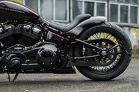 Killer Custom Swingarm Axle Cover Set - Softail 18-up