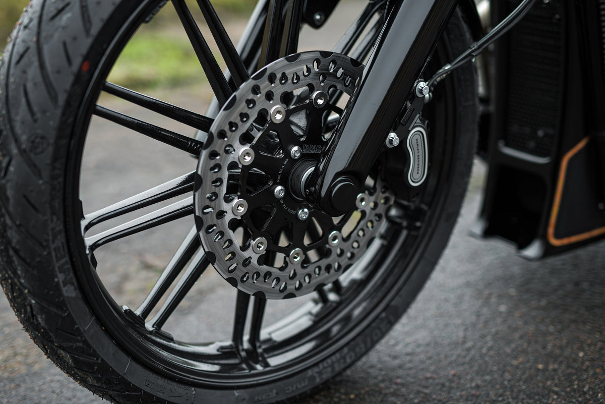 Killer Custom Front Axle Cover Set - Softail 18-up