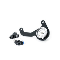 Killer Custom Rocker Box Mounted Air Ride Pressure Gauge Kit - Softail 18-up
