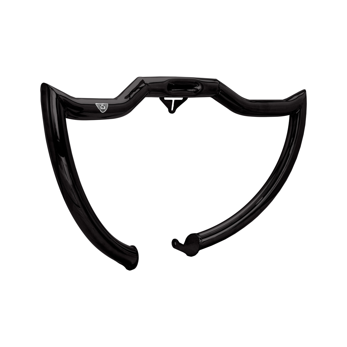 Wings Custom Diablo Rhino 2" Engine Guard / Crash Bar - Fat Boy 18-26 - Gloss Black / Matte Black