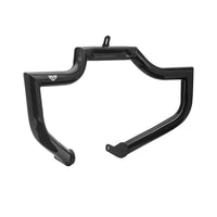 Wings Custom King Rhino 2" Engine Guard / Crash Bar - Softail Slim 12-17 - Gloss Black / Matte Black