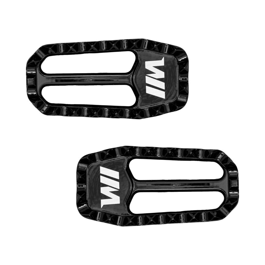 Wings Custom Thunder Mini Passenger Foot Pegs - Softail 18-26 - Black