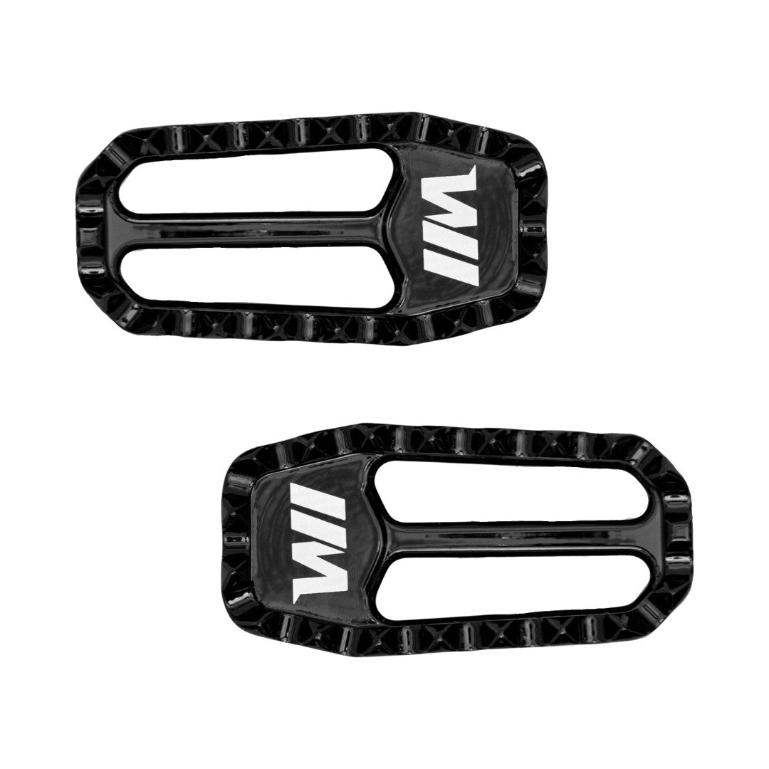 Wings Custom Thunder Mini Front Foot Pegs - Softail 18-26 - Black