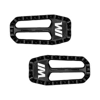 Wings Custom Thunder Mini Front Foot Pegs - Softail 18-26 - Black