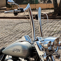 Wings Custom Diablo Rhino 2" Handlebars - Road King 00-24 - Polished Stainless Steel