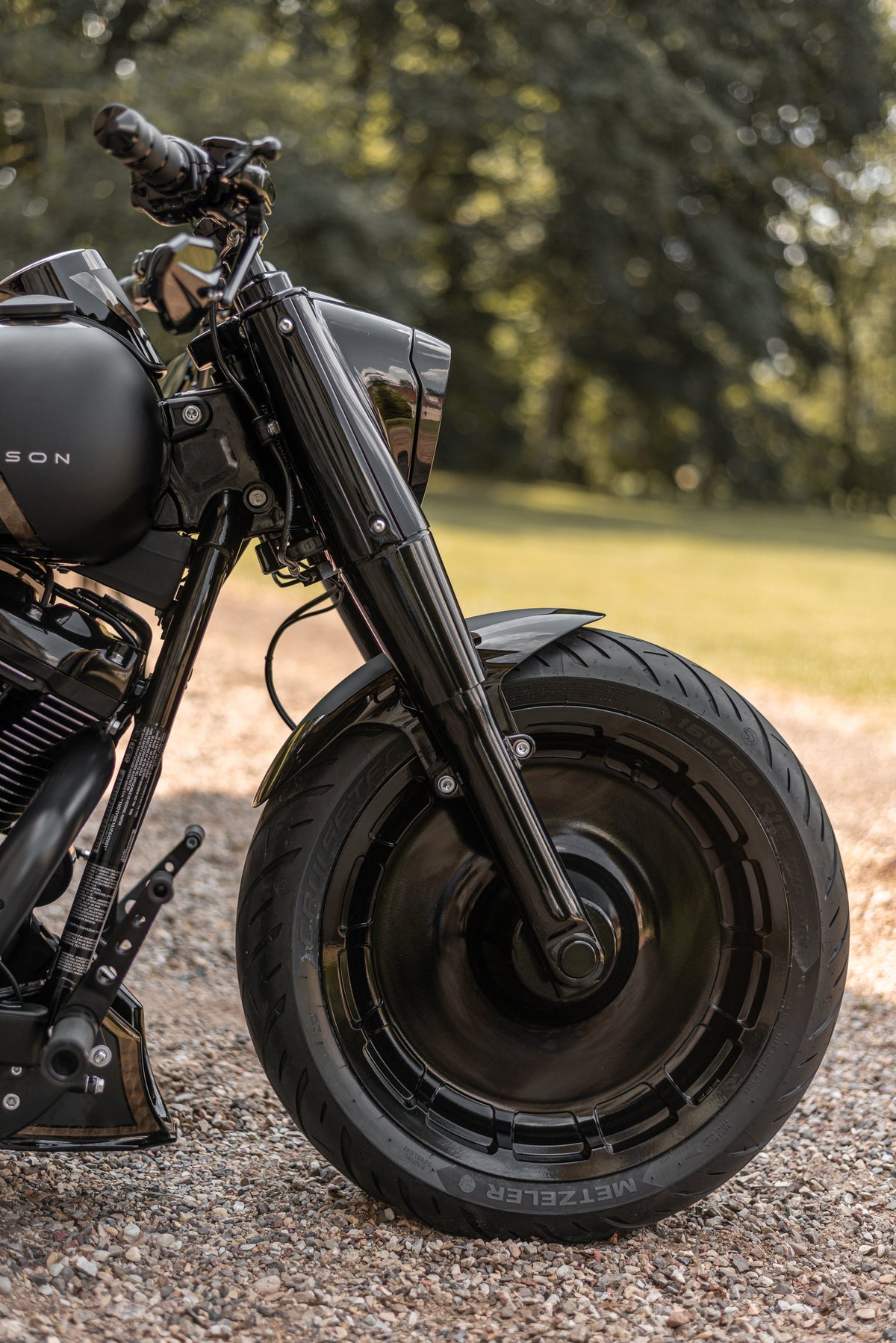 Killer Custom Front Fender "Fatty" - Fat Boy 00-up
