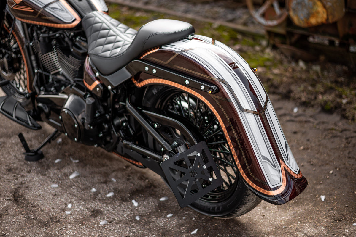 Killer Custom Rear Fender "Old School" 4" Stretch - Slim 18-24