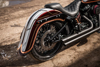 Killer Custom 4" Stretch Rear Fender with Tip "Old School" - Softail 18-up