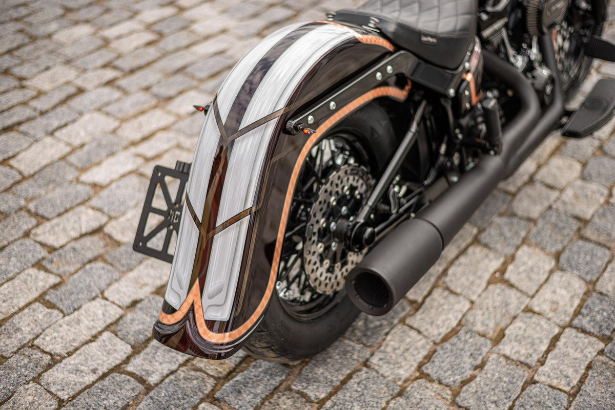 Killer Custom Rear Fender "Old School" 4" Stretch - Slim 18-24