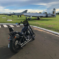 Wings Custom Sissy Bar King 20" Detachable with Luggage Rack - Blackline 11-13 - Gloss Black / Matte Black