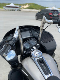 Wings Custom Diablo Rhino 2" Handlebars - Road Glide 00-26 - Polished Stainless Steel