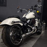 Wings Custom Super Sport Exhaust by Wings & El Camino - Softail M8 18-26