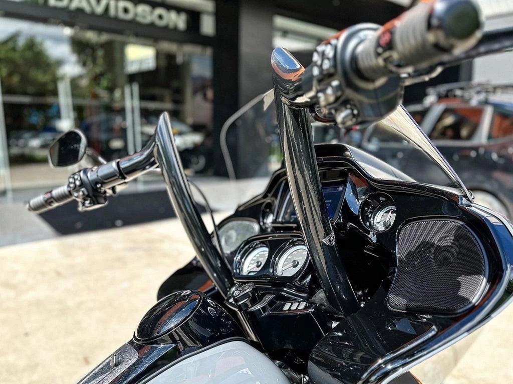 Wings Custom Diablo Rhino 2" Handlebars - Road Glide 00-26 - Gloss Black / Matte Black